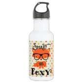 Smart AND Foxy Dots Trinkbehälter Trinkflasche (Vorderseite)