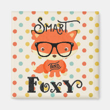 Smart AND Foxy-Polka Dots