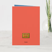 Smart as Fox Valentine Card Karte (Rückseite)