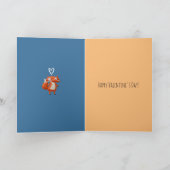 Smart as Fox Valentine Card Karte (Innenseite)