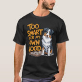 Smart Australian Shepherd T-Shirt (Vorderseite)