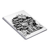 Smart Beautiful Phantastisch Black Queen Melanin S Notizblock (Rechte Seite)