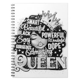 Smart Beautiful Phantastisch Black Queen Melanin S Notizblock