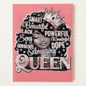 Smart Beautiful Phantastisch Black Queen Melanin S Planer (Rückseite)