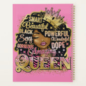 Smart Beautiful Phantastisch Black Queen Melanin S Planer (Rückseite)