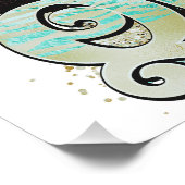 Smart Beautiful Phantastisch Black Queen Melanin S Poster (Ecke)