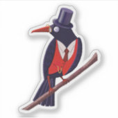 Smart Bird Aufkleber (Vorderseite)