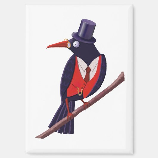 Smart Bird Magnet (Vorderseite)