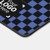 Smart Blue Karo - Berufliches Unternehmen Schreibtischunterlage (Ecke)