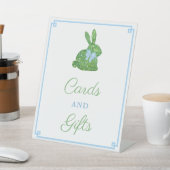 Smart Boxwood Bunny Baby Duschkarten und Geschenke Sockelschild (In SItu)