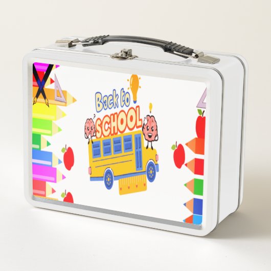 Smart Brain Cartoon Lunch Box für Kinder - Spaß zu (Vorderseite)