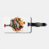 Smart buchen gepäckanhänger (Rückseite horizontal)