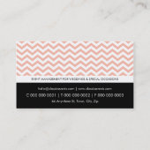 SMART BUSINESS CARD :: einfache minimale Klasse 29 Visitenkarte (Rückseite)