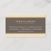 SMART BUSINESS CARD :: schlichtes modernes Design Visitenkarte (Rückseite)