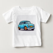 Smart Car Niedliche Kinder Baby T-shirt (Vorderseite)