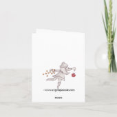 Smart Car Urlaubskarte Feiertagskarte (Rückseite)