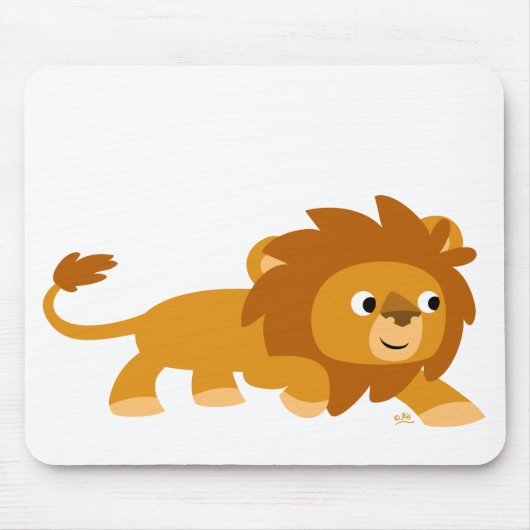 Smart Cartoon Lion Mousepad (Vorne)