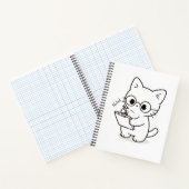 Smart Cat - Chill Dog Notizblock (Innenseite)