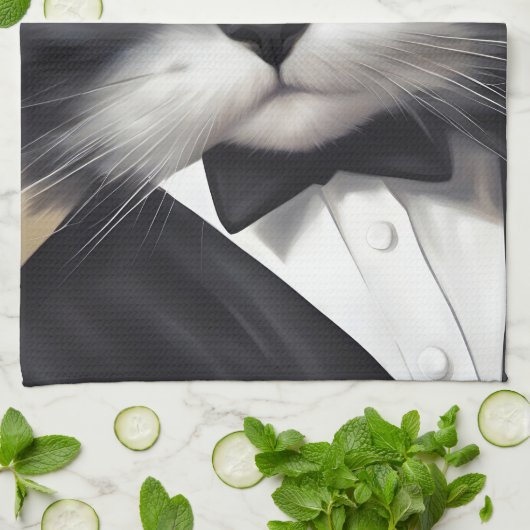 Smart Cat Geschirrtuch (Gefaltet)