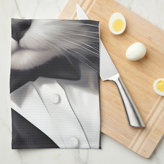 Smart Cat Geschirrtuch (Viertel Falte)