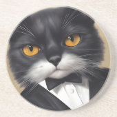 Smart Cat Getränkeuntersetzer (Vorne)