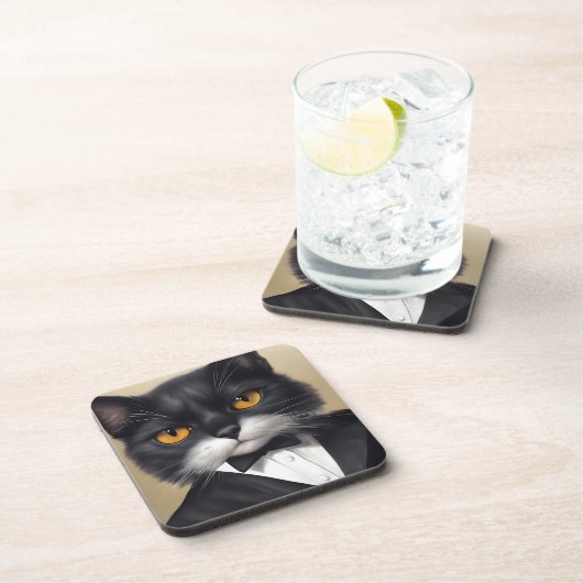 Smart Cat Getränkeuntersetzer (Rechte Seite)