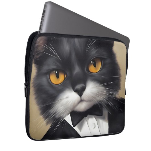 Smart Cat Laptopschutzhülle (Vorne Rechts)