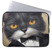 Smart Cat Laptopschutzhülle (Vorderseite)