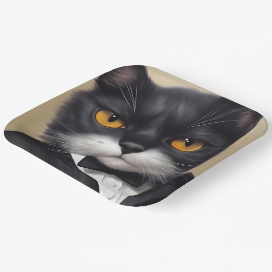 Smart Cat Pappteller (Gewinkelt)