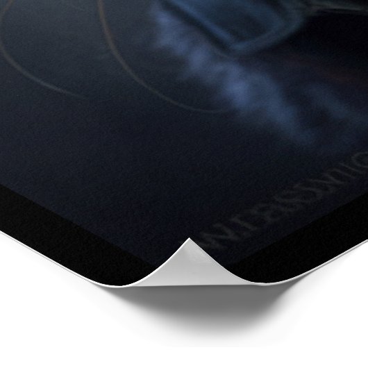 Smart Cat Poster (Ecke)