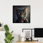 Smart Cat Poster (Heimbüro)
