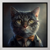 Smart Cat Poster (Vorne)