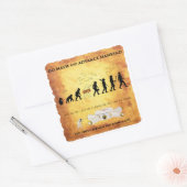 Smart Caveman: Math Advance Mankind Stickers (Umschlag)