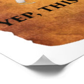 Smart Cavewoman: Mathematik und "Advance Mankind P Poster (Ecke)