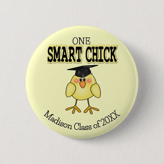 Smart Chick Button (Vorderseite)