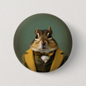 Smart Chipmunk Button (Vorderseite)