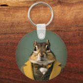Smart Chipmunk Schlüsselanhänger (Vorderseite)