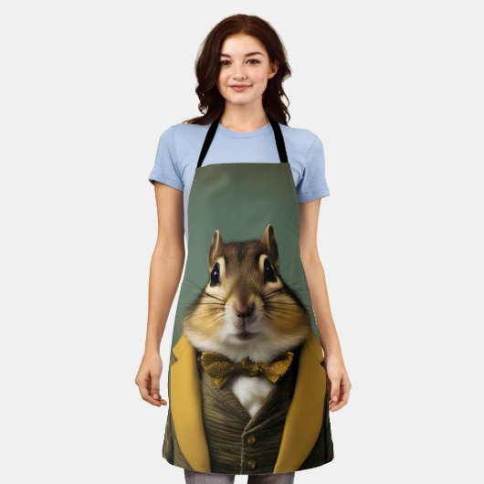Smart Chipmunk Schürze (Getragen)