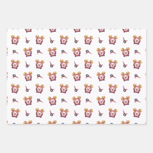 Smart Clock Collection Geschenkpapier Set (Vorderseite)