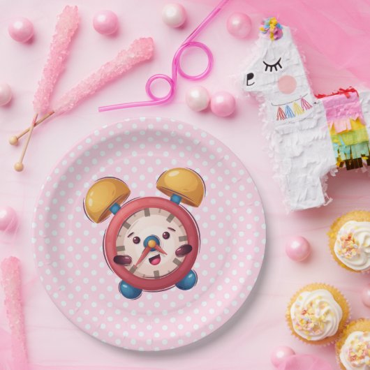 Smart Clock Collection - Pink Paper Teller (Party)