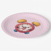 Smart Clock Collection - Pink Paper Teller (Schrägansicht)