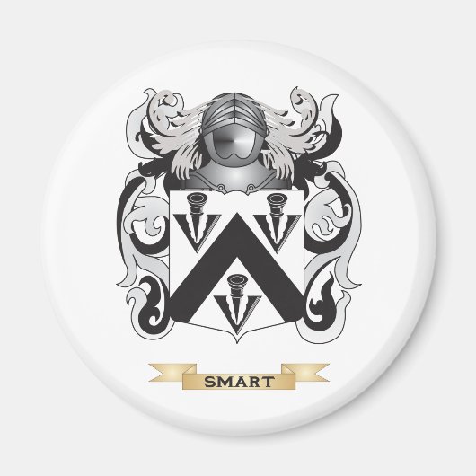 Smart Coat of Arms (Familienwappen) Magnet (Vorne)