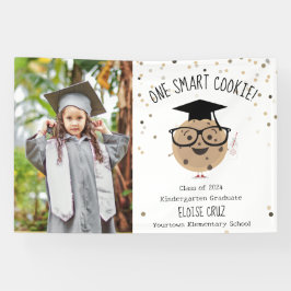 Smart Cookie Foto Kinder Abschluss Ankündigung Banner