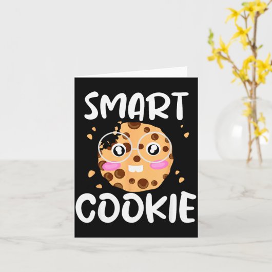Smart Cookie - Funny Idiom Joke Tee  Karte (Gelbe Blume)