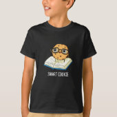 Smart Cookie Funny Snack Pub Dark BG T-Shirt (Vorderseite)
