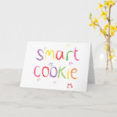 Smart Cookie Herzlichen Glückwunsch Karte (Gelbe Blume)