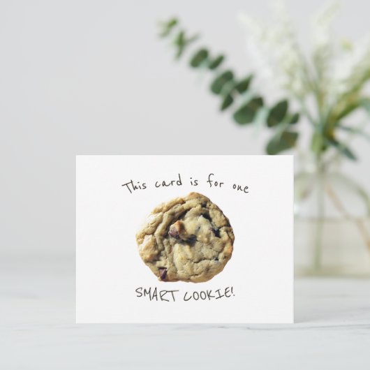 Smart Cookie Lehrer für Studentenstationen Karte (Stehend Vorderseite)