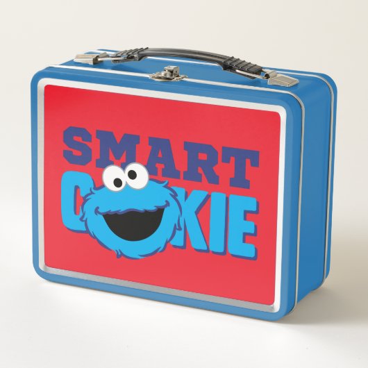 Smart Cookie Monster Metall Brotdose (Vorderseite)