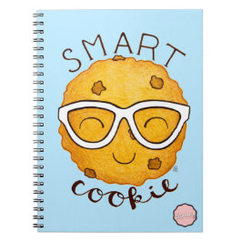 Smart Cookie, Niedliches Cookie mit Brille Notizblock