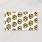 Smart Cookie Teacher Behavior Reward Punch Card Visitenkarte (Rückseite)